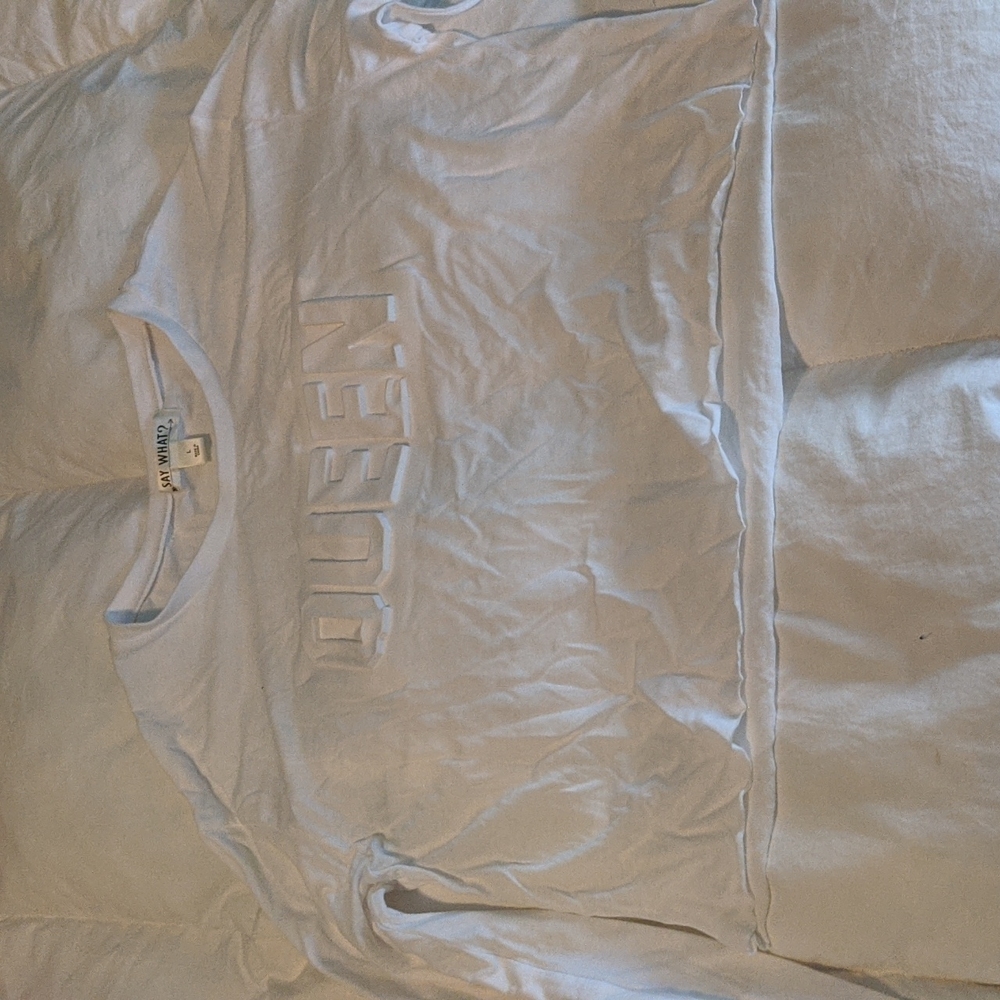Long sleeve t shirt crop